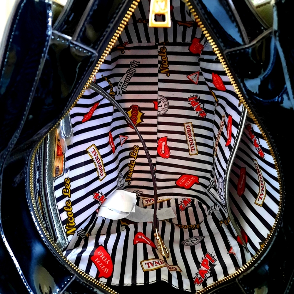 NWOT NICOLE LEE "VINTAGE" HANDBAG - Picture 5 of 5